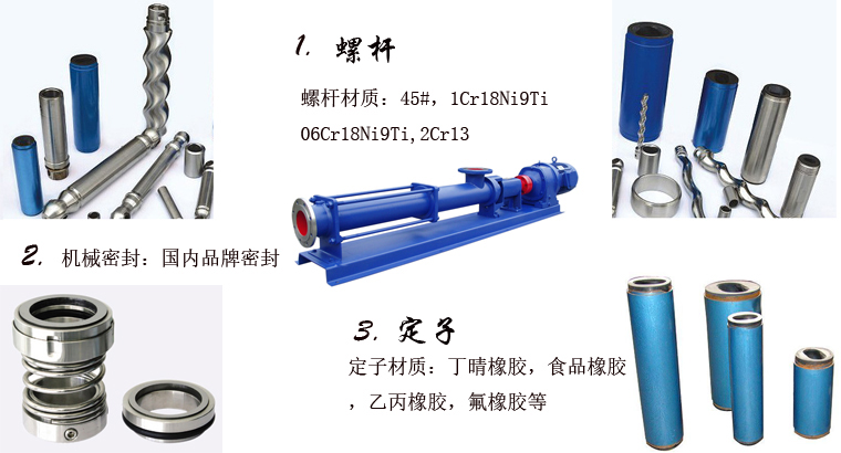GCN單螺桿泵細節展示 GCN單螺桿泵細節展示