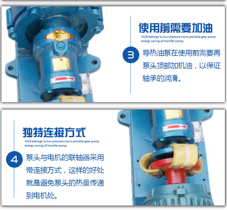 高溫導熱油循環(huán)泵細節(jié)