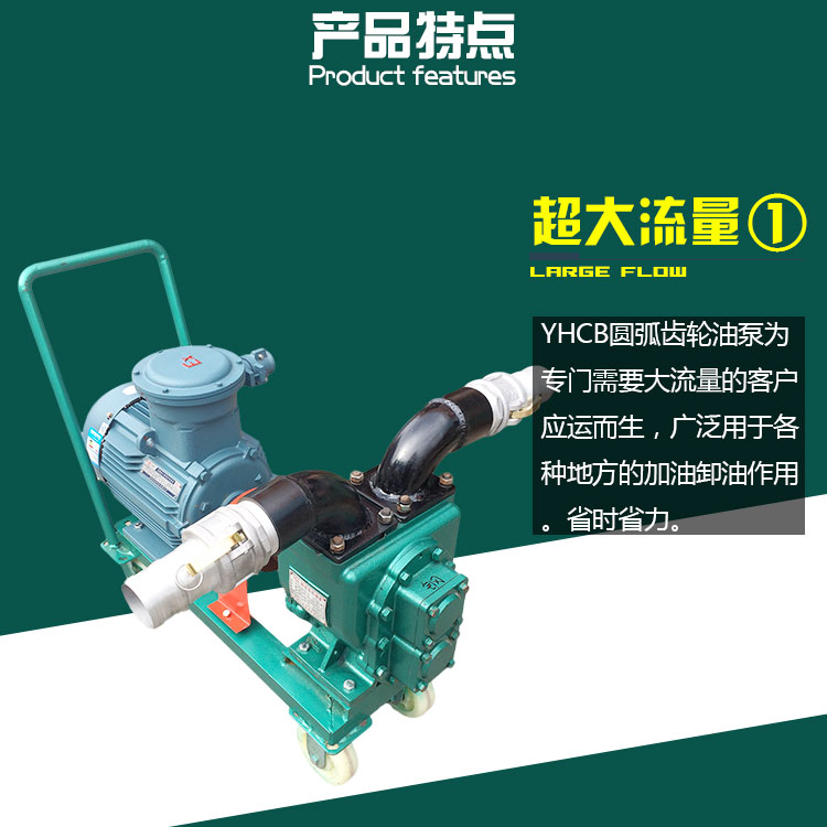 YHCB移動式圓弧齒輪油泵